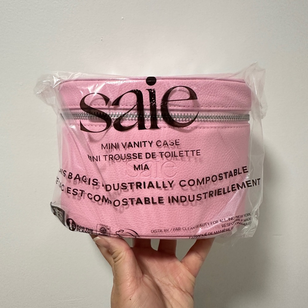 Saie Pink Mini Vanity Case